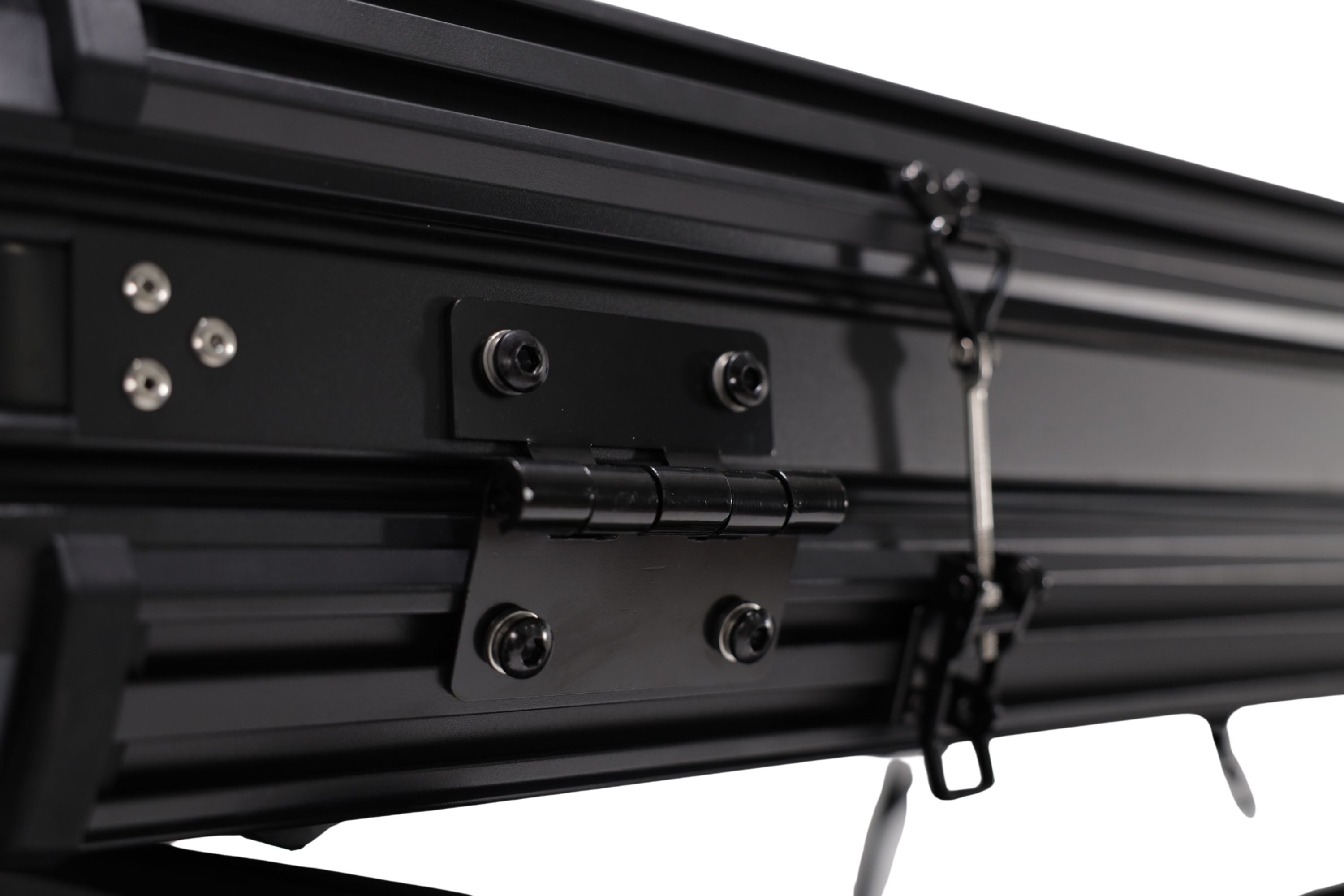 Up close photo of the Evolution V2 replacement hinge.