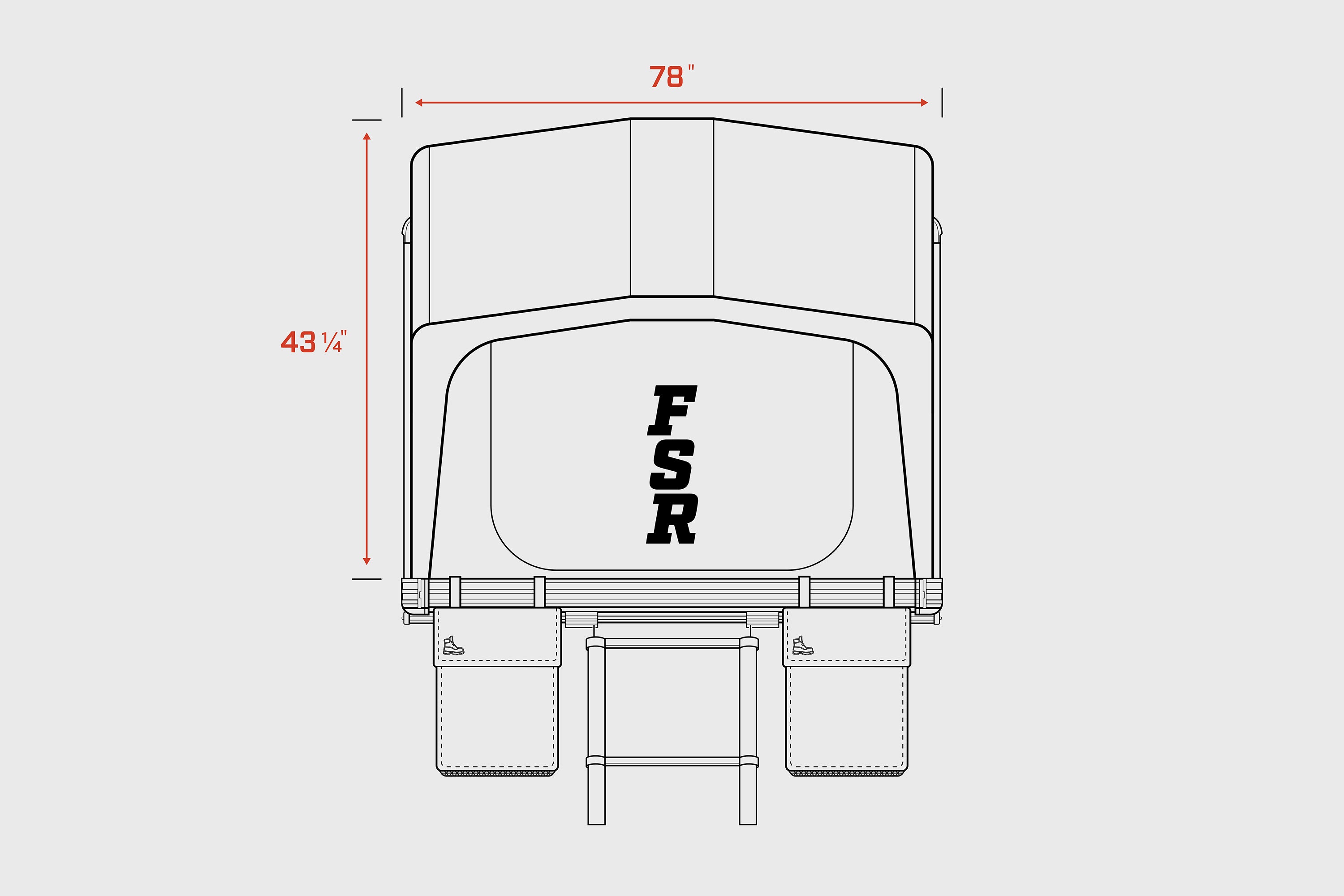 Nova King - Hybrid Foldout Rooftop Tent
