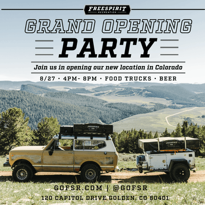 Freespirit Recreation Grand Opening Party in Colorado!
