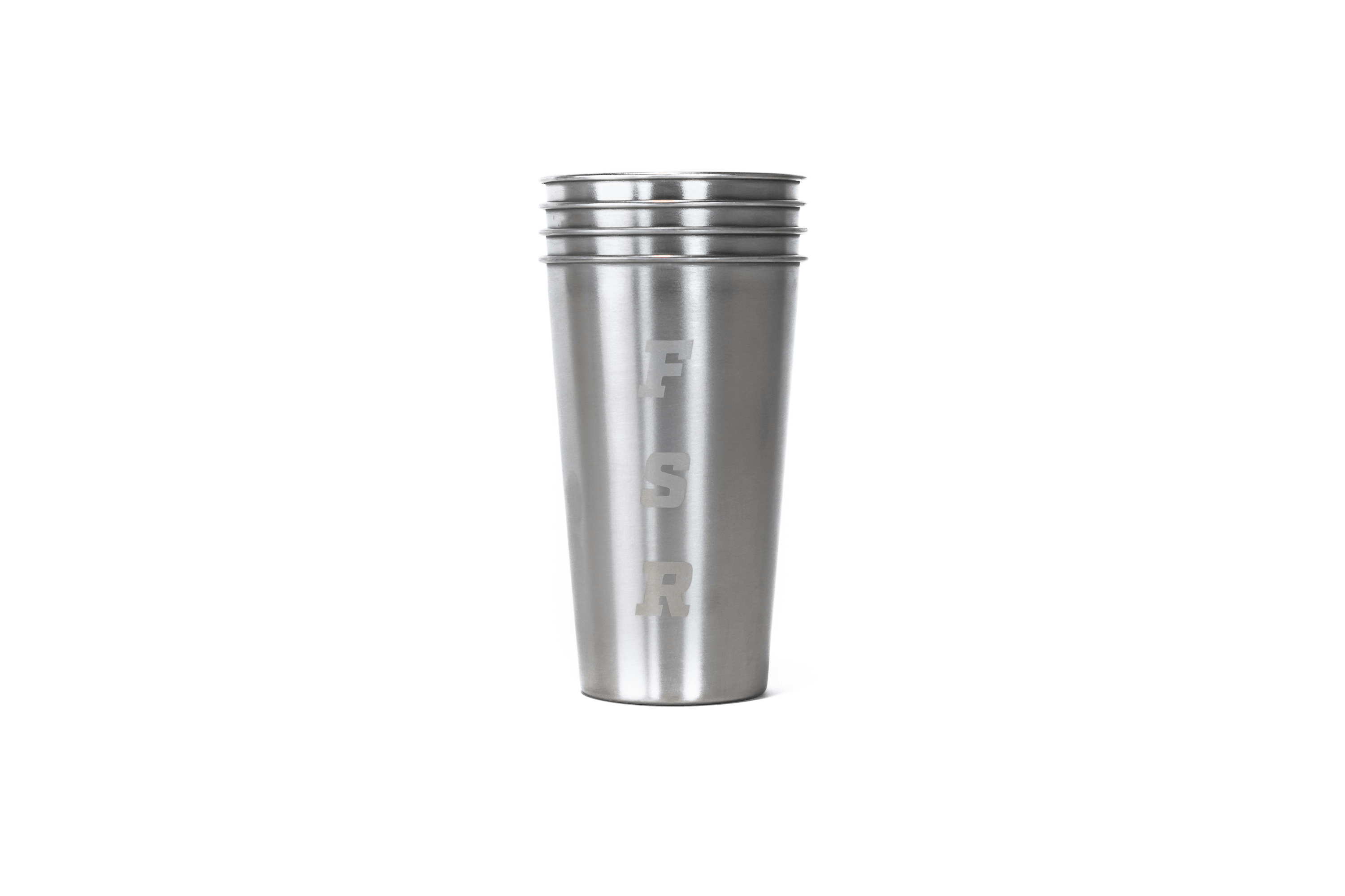 Stainless Steel 16oz Cups (4) - Freespirit Recreation