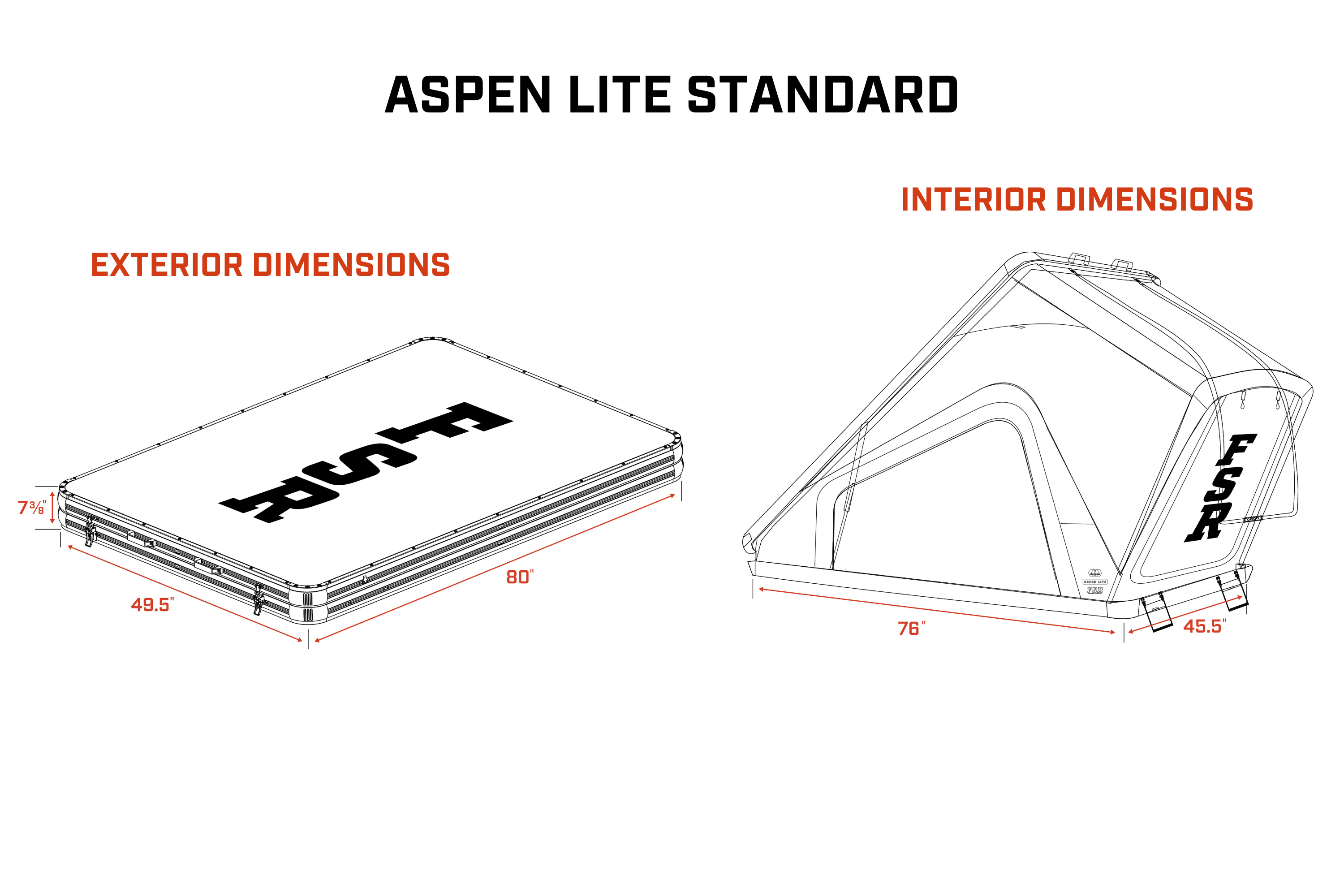 Aspen Lite Rooftop Tent