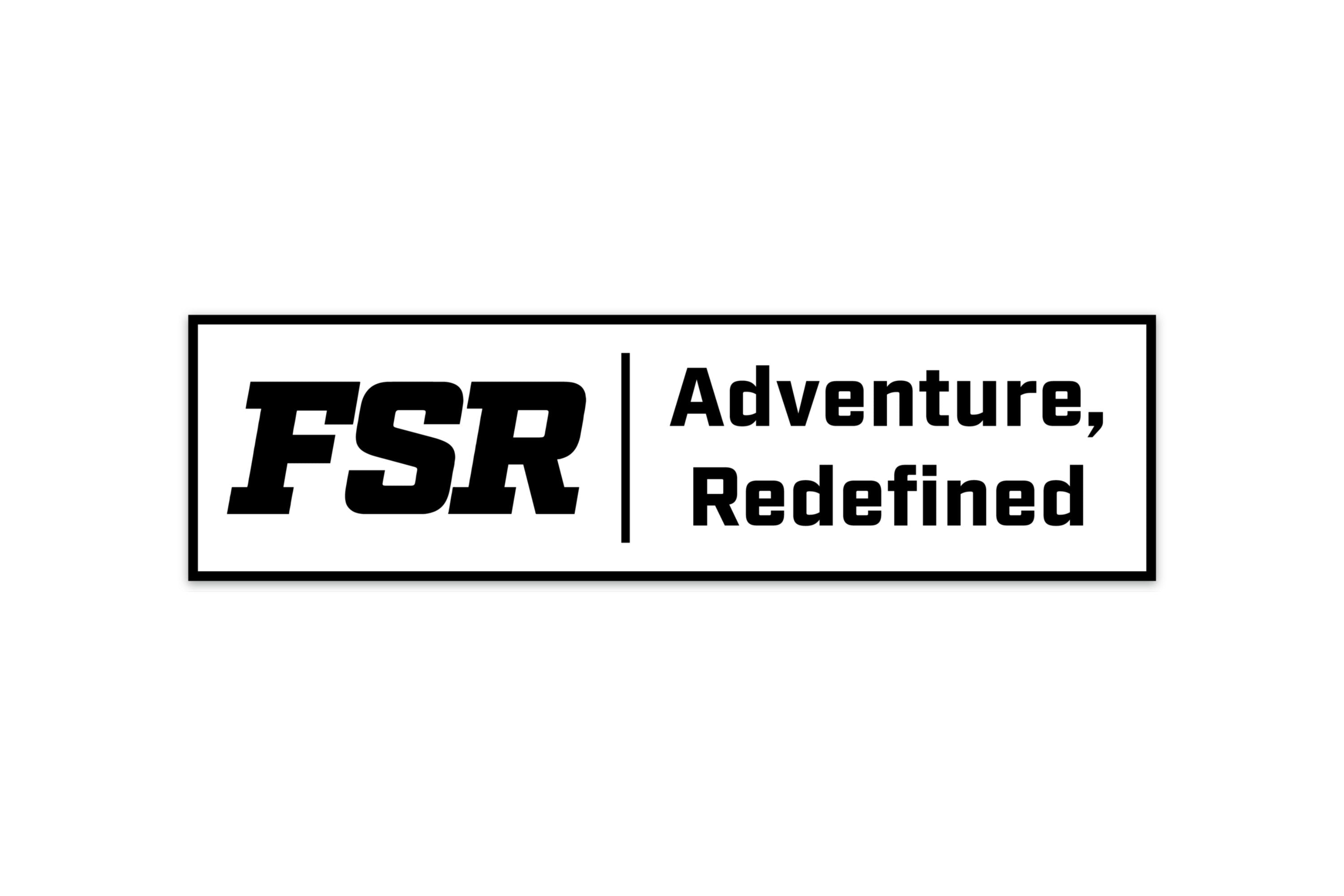 FSR Sticker - Adventure Redefined