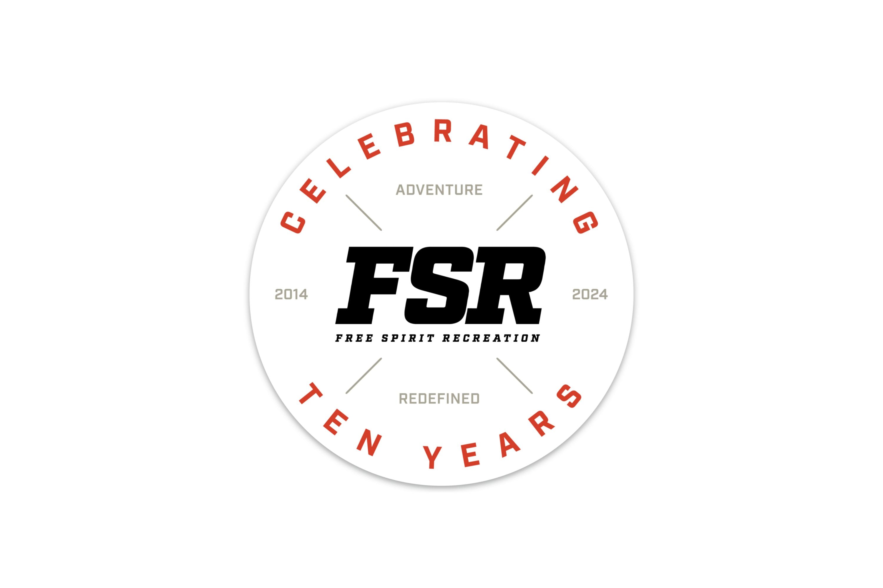 FSR Sticker - 10 Year