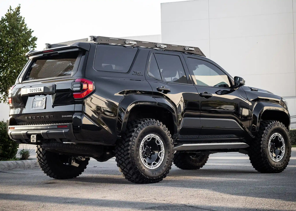 Backwoods Adventure Mods DRIFTR 6th Gen 2025+ 4Runner Roof Rack installed | Free Spirit Recreation