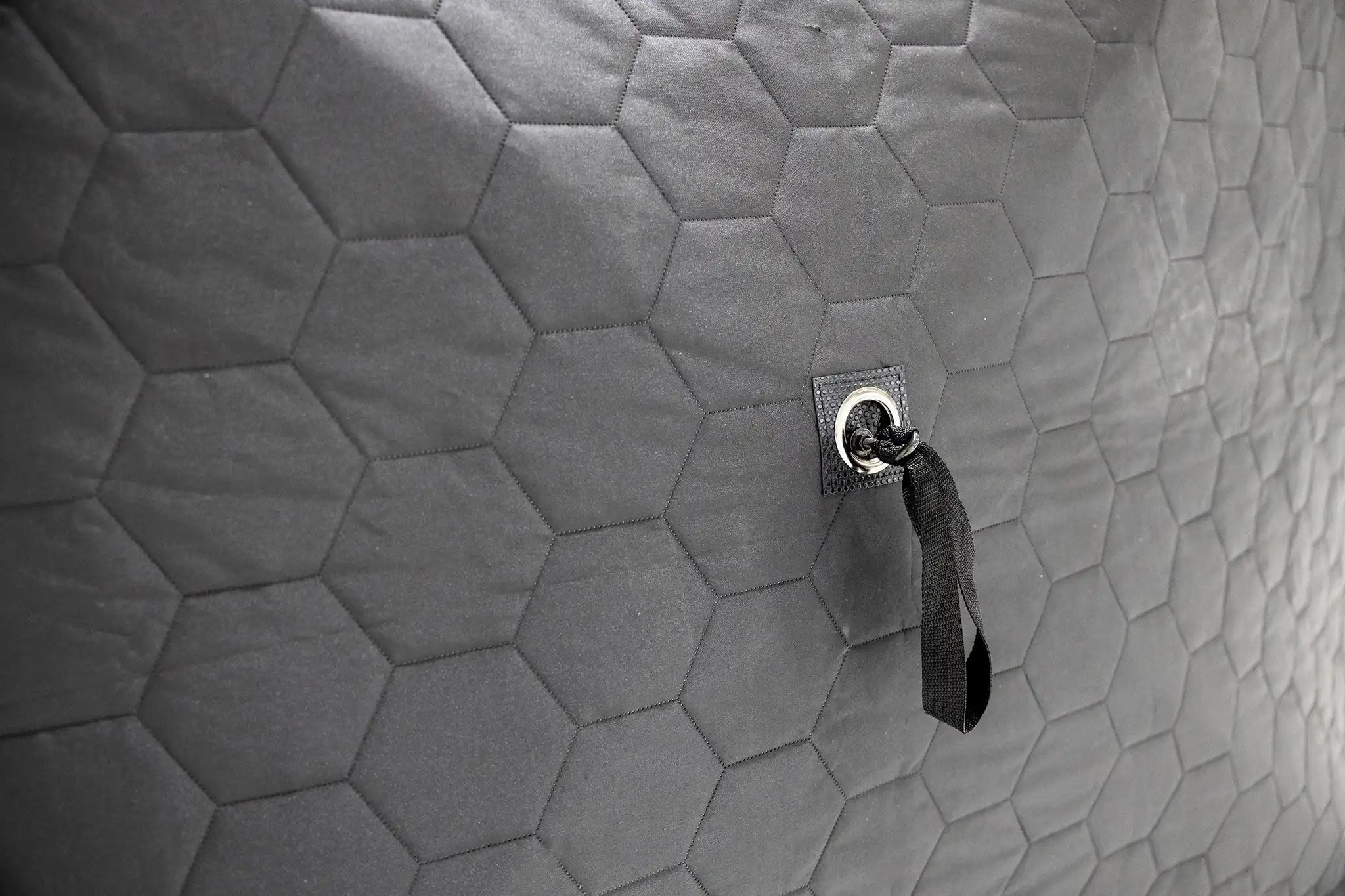 Close up of the FSR Hub 4XL Tent pop up 4 Person family camping and glamping tent tri-layer materials