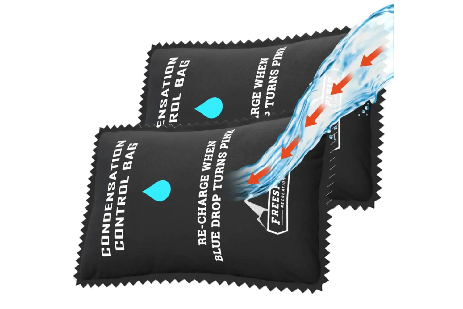 Rooftop Tent Dehumidifier Bags from Free Spirit Recreation for condensation control in RTTs