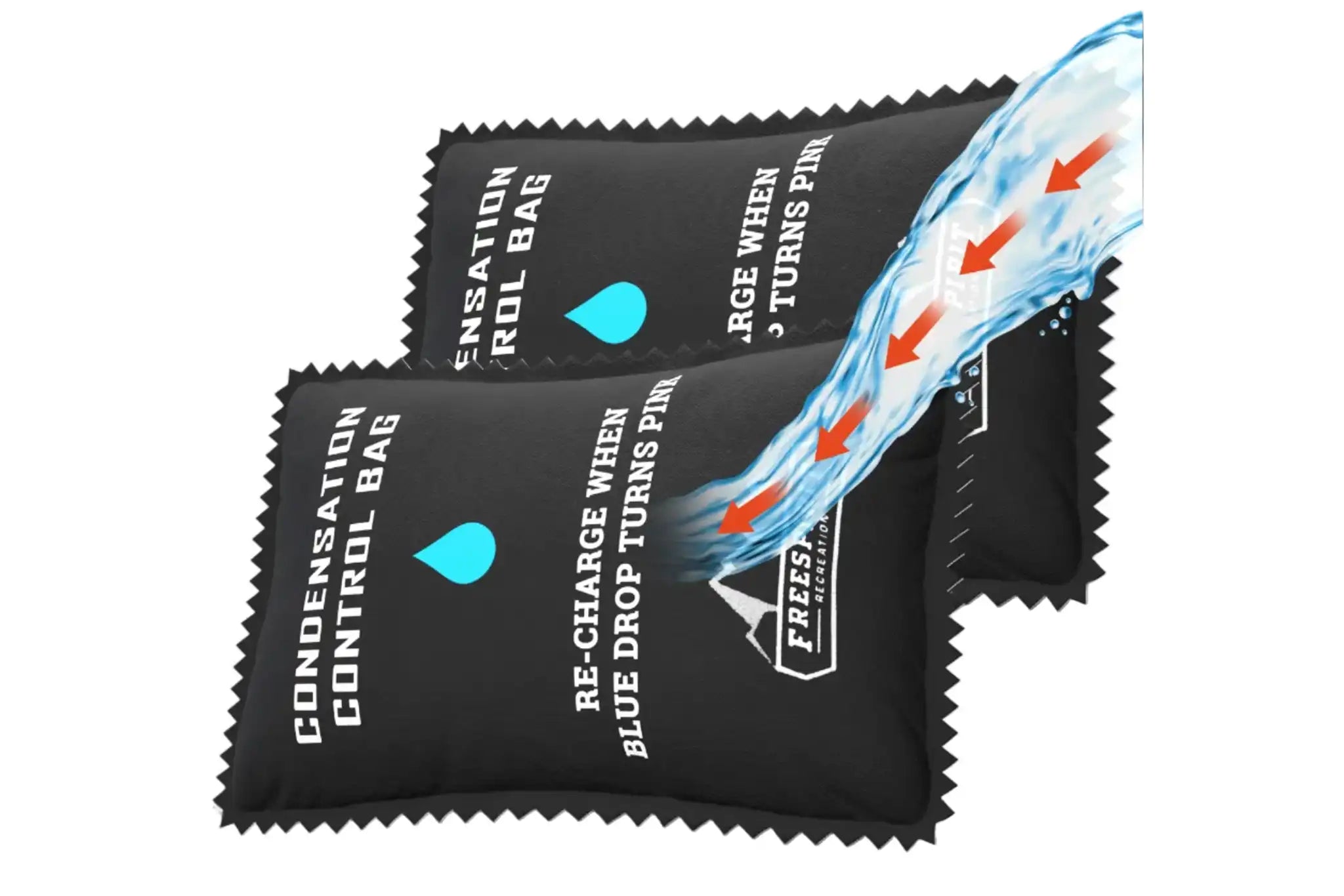 Rooftop Tent Dehumidifier Bags from Free Spirit Recreation for condensation control in RTTs