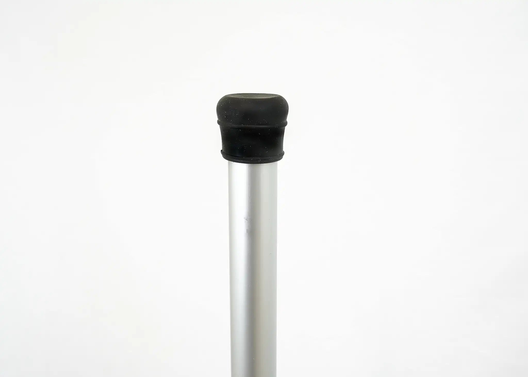 Close up of the rubber pad on the bottom of th Heavy Duty Rooftop Tent Stabilizer and Awning Pole - Freespirit Recreation