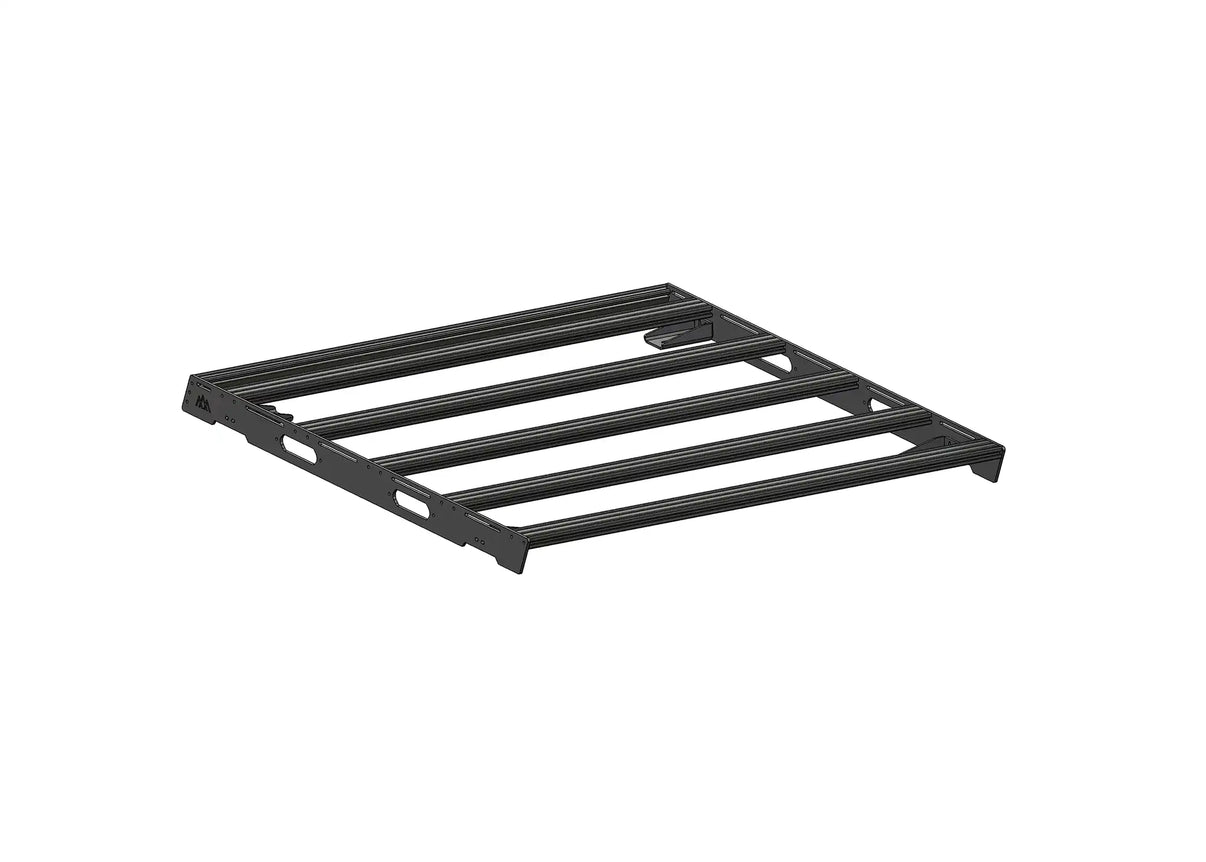 Backwoods Adventure Mods Tacoma Overland Bed Rack DRIFTR Topper cargo carrier add-on for 2005+ Toyota Tacoma truck bed rack | Free Spirit Recreation