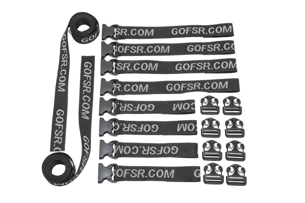 tent straps Tent Cover Strap & Buckle Replacement Kit – Free Spirit Recreation