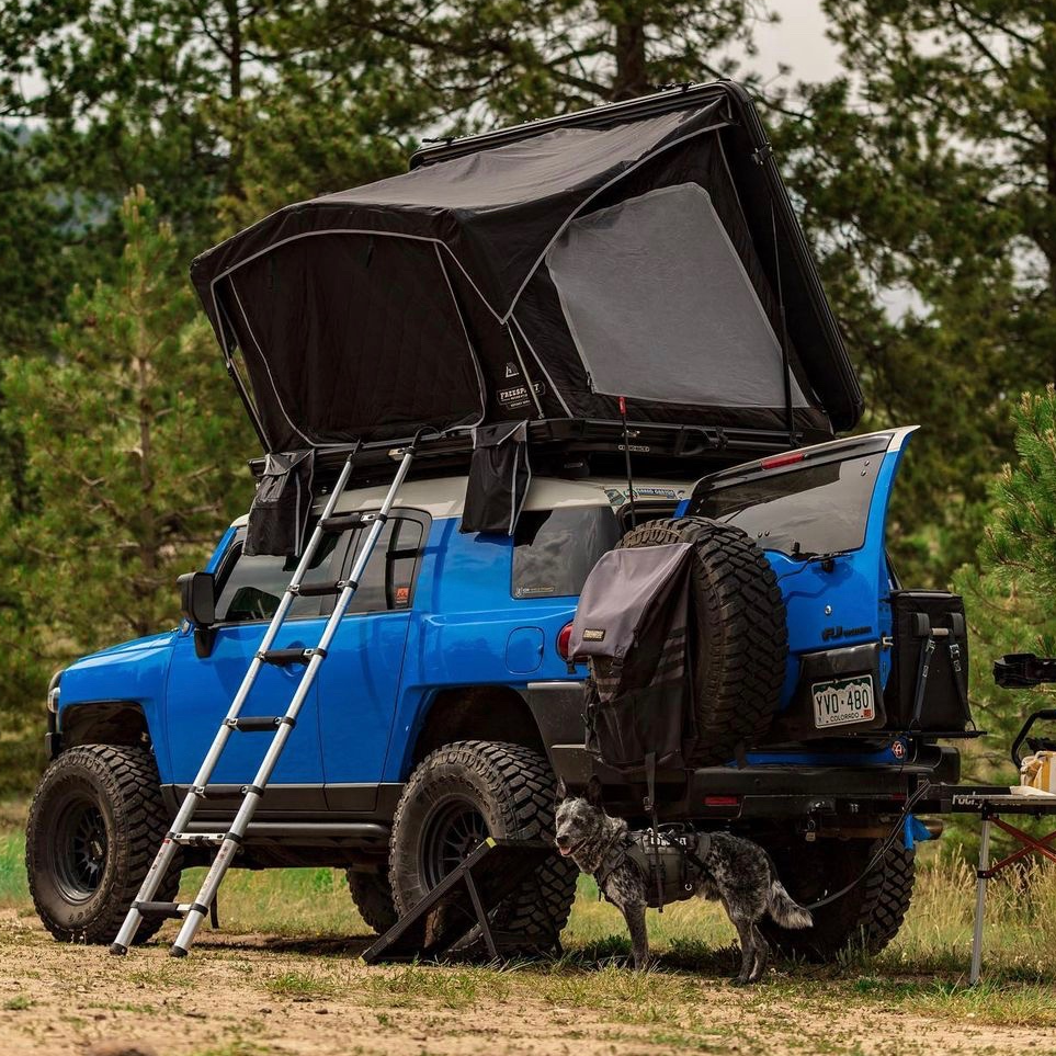 Odyssey Series - Black Top Hard Shell - Rooftop Tent