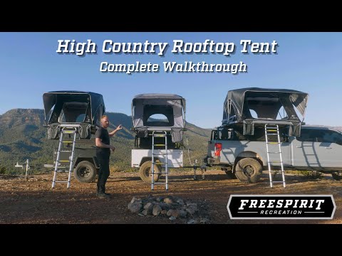 High Country Series - 80" Premium - Rooftop Tent